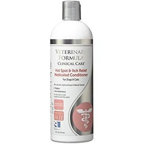 Veterinary Formula Clinical Care Hot Spot & Itch Relief Conditioner, 16-oz bottle