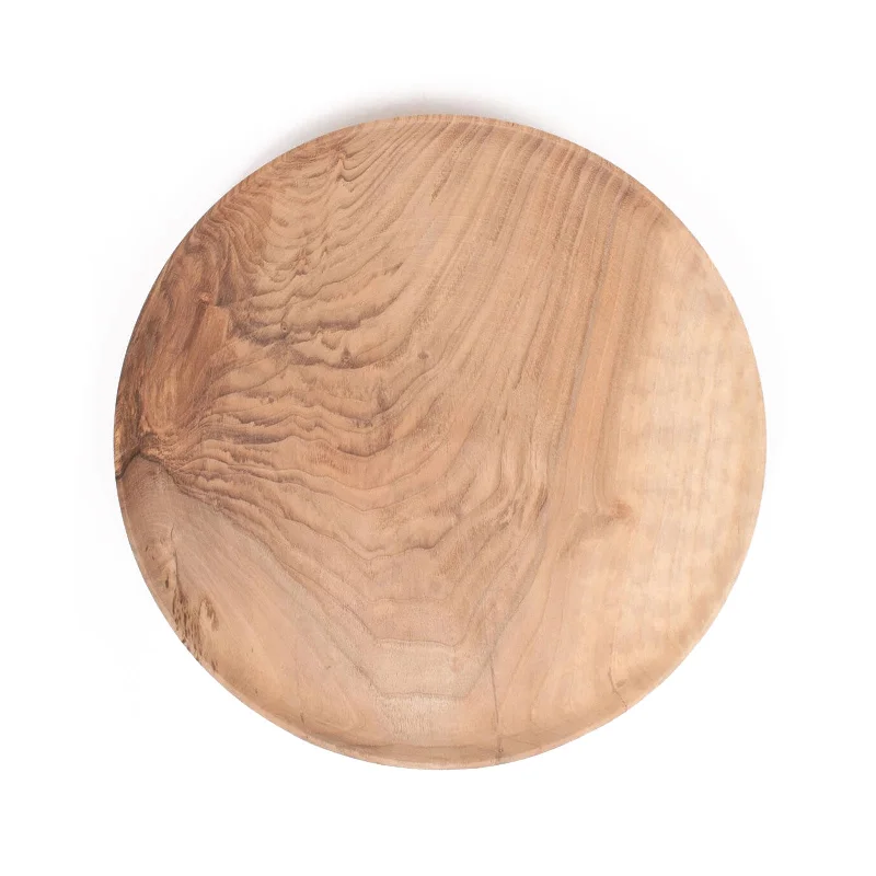 Walnut Wood Plates, Large