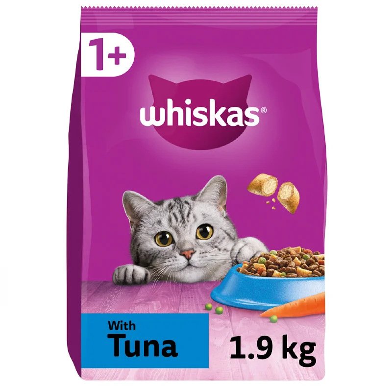 Whiskas 1+ Cat Complete Dry Food with Tuna