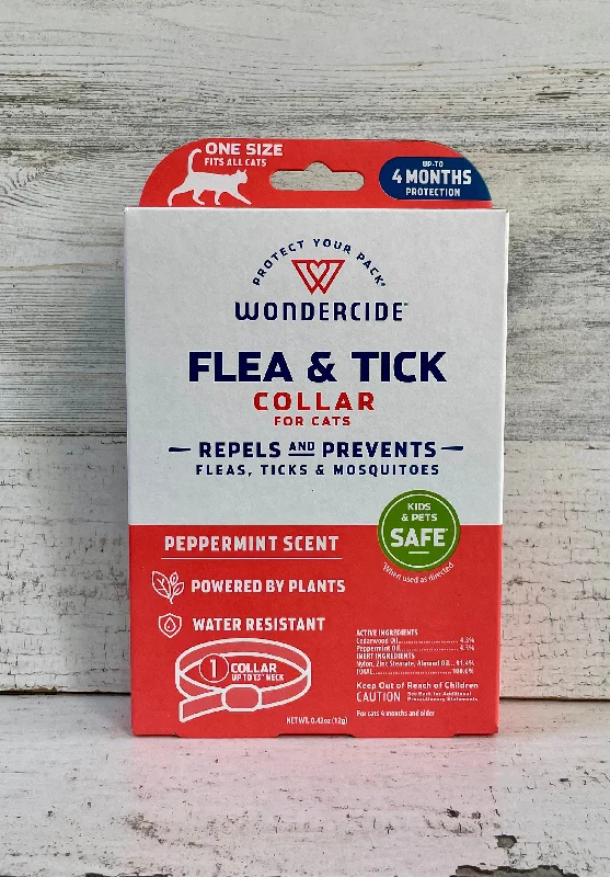 Wondercide Flea & Tick Collar for Cats, One Size