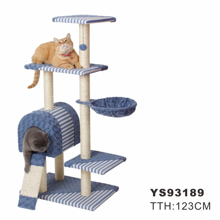 YS93189 CAT TREE HIGHT 123CM