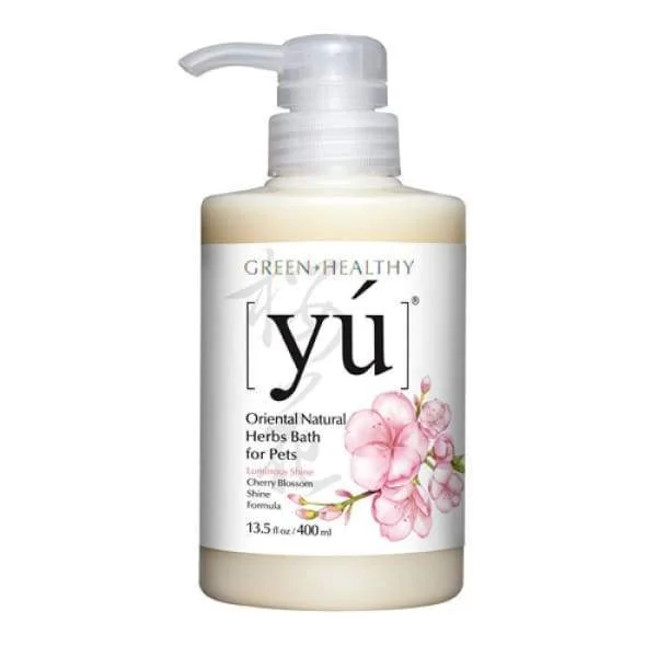 YU Cherry Blossom Shine Formula Shampoo For Pets (2 Sizes)