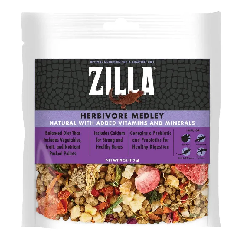 Zilla Herbivore Medley Diet 4 oz