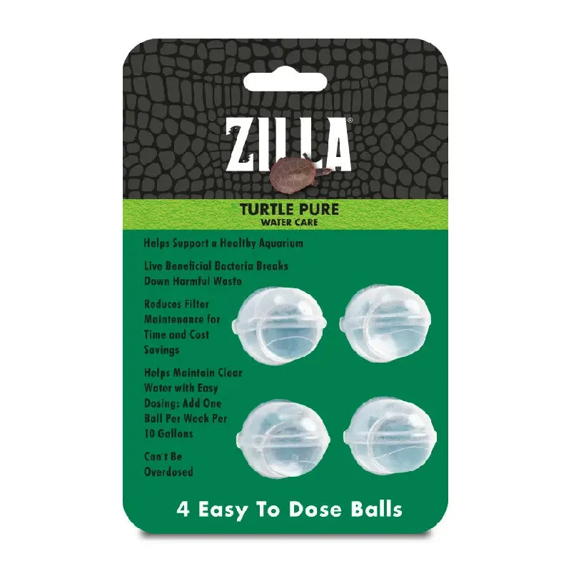 Zilla Turtle PURE 4-pk