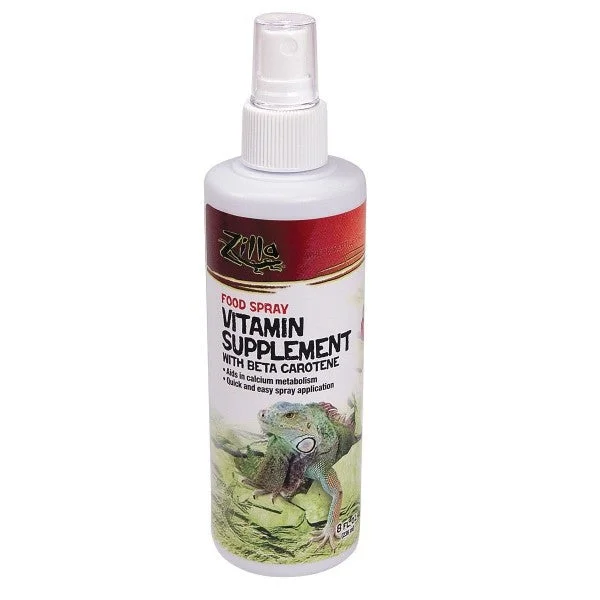 Zilla Vitamin Supplement Food Spray 8 oz