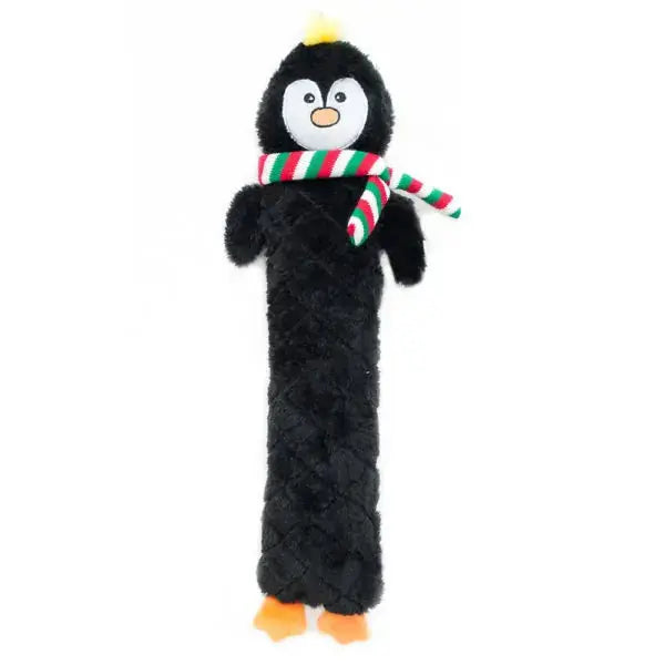 ZippyPaws Holiday Jigglerz Penguin Dog Toys