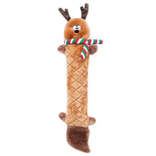 ZippyPaws Holiday Jigglerz Reindeer Dog Toys