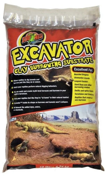 Zoo Med Excavator Clay Substrate Red 10 lbs